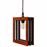 PDA 386 ΚΡΕΜΑΣΤΟ ΞΥΛΙΝΟ ΤΕΤΡΑΓΩΝΟ ΜΟΝΟΦΩΤΟ ARLIGHT (ΜΕΓΑΛΟ)