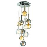 PDC 4020-12 ΚΡΕΜΑΣΤΟ ΠΟΛΥΦΩΤΟ ΦΩΤΙΣΤΙΚΟ ARlight ΜΕ ΓΥΑΛΙΝΑ ΜΕΡΗ ΣΦΑΙΡΙΚΟΥ ΣΧΗΜΑΤΟΣ (12 ΛΑΜΠΤΗΡΕΣ)