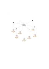 ΠΟΛΥΦΩΤΟ-ΚΡΕΜΑΣΤΟ ΦΩΤΙΣΤΙΚΟ-ΚΩΔ. 51565P-MATT WHITE