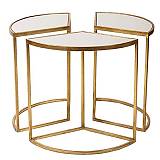 ΤΡΑΠΕΖΙ ΣΑΛΟΝΙΟΥ 3 ΤΕΜΑΧΙΩΝ ΜΕ ΚΑΘΡΕΦΤΗ