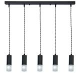 Φωτιστικό πολύφωτο 5φ αλουμίνιο/plexi G9