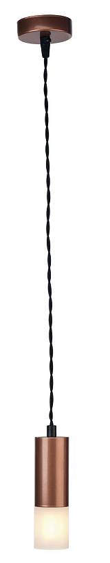 Φωτιστικό μονόφωτο αλουμίνιο/plexi στρογγυλό G9 Φ5