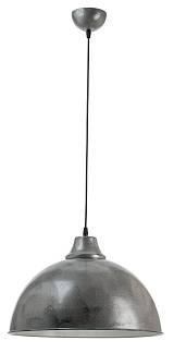 Φωτιστικό μονόφωτο αλουμίνιο γαλβανιζέ βαφή  Ε27 Φ42