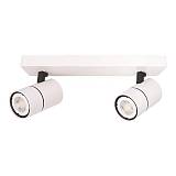 ΣΠΟΤ ΜΠΑΡΑ ΔΙΠΛΗ GU10 ΛΕΥΚΗ/ ΜΑΥΡΗ