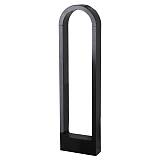 ΚΟΛΩΝΑΚΙ ΟΒΑΛ ΑΛΟΥΜΙΝΙΟΥ 7W 162x57x400 IP65 3000K ΜΑΥΡΟ