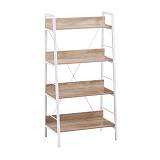 ONE STEP UP ΒΙΒΛΙΟΘΗΚΗ 4ΡΑΦΙΑ SONOMA ΛΕΥΚΟ 60x35xH117cm