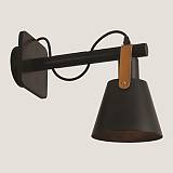 ΑΠΛΙΚΑ ΤΟΙΧΟΥ Ε27  ΜΑΥΡΟ