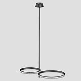 ΦΩΤΙΣΤΙΚΟ ΚΡΕΜΑΣΤΟ 2ΦΩΤΟ LED 30W  ΜΑΥΡΟ