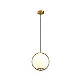 ΦΩΤΙΣΤΙΚΟ ΚΡΕΜΑΣΤΟ ΜΟΝΟΦΩΤΟ Ε27 ΧΡΥΣΟ Φ25*H25CM