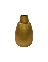 Βάζο μεταλ.χρυσό 19Χ35