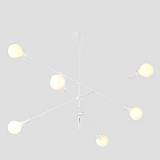 ΦΩΤΙΣΤΙΚΟ ΚΡΕΜΑΣΤΟ 6xΕ27 ΛΕΥΚΟ