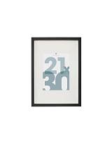 Κορνίζα ξυλ.μαύρη 21Χ30