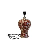 Λάμπα επιτ. ELIF κεραμ.χειροποίητη red kapisik