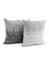 Μαξιλάρι βαμβ.mandala γρκι 45Χ45,2χρ.