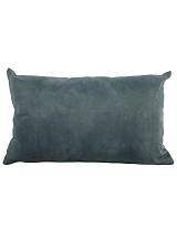 Μαξιλάρι βελουδ.μπλε χρ. 35Χ55