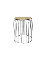 Τραπέζι βοηθ.μεταλ.λευκό με λευκό καπάκι 40Χ45