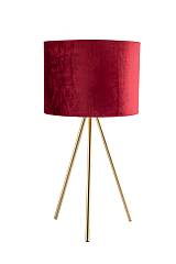 ΛΑΜΠΑ ΜΕ ΤΡΙΠΟΔΑ ΚΟΚΚΙΝΟ 65ΕΚ