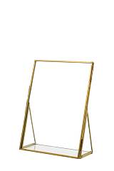 ΚΟΡΝΙΖΑ ΜΕ ΜΕΤΑΛΟ ΧΡΥΣΟ ΧΡΥΣΟ ΚΑΙ ΤΖΑΜΙ 5Χ7