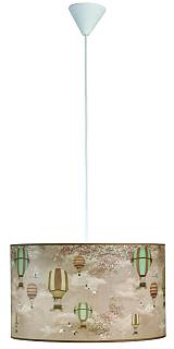 Φωτιστικό μονόφωτο παιδικό αμπαζούρ αερόστατο Ε27 Φ40