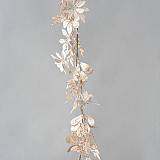 ΓΙΡΛΑΝΤΑ ΣΑΜΠΑΝΙ, ΜΕΤΑΛΛΙΖΕ ΚΑΙ GLITTER, 120cm