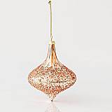 ΓΥΑΛΙΝΟ ΣΤΟΛΙΔΙ, ΚΡΕΜΜΥΔΙ, ROSE GOLD ΑΝΑΓΛΥΦΟ, ΣΕΤ 4ΤΜΧ, 10x11,5cm