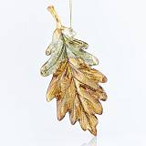 ΑΜΠΕΛΟΦΥΛΛΟ ΑΚΡΥΛΙΚΟ, ΣΑΜΠΑΝΙΖΕ-ΧΑΛΚΙΝΟ ΜΕ ΧΡΥΣΟ GLITTER, 15,24x1,27cm