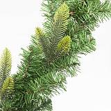 ΓΙΡΛΑΝΤΑ ΜΕ ΚΛΑΔΙΑ MIX ΜΕ P.Ε. 270x30cm, 162 TIPS (ΠΑΧΟΣ ΤΩΝ TIPS 8cm- ΜΗΚΟΣ 17cm), ΠΡΑΣΙΝΟ ΧΡΩΜΑ