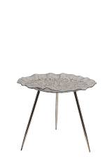 ΤΡΑΠΕΖΙ ΜΕΤΑΛΛΙΚΟ ΑΣΗΜΙ  ΒΟΗΘΗΤΙΚΟ 49Χ49Χ42ΕΚ