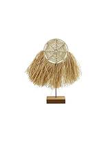 Διακοσμητικό επιτρ.με raffia 35Χ8Χ48cm