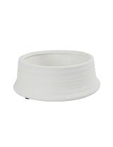 Κασπώ κεραμ.λευκό Φ25 Η9cm