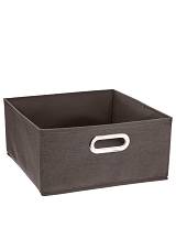 Κουτί αποθ.υφασμ.γκρι 31Χ31Χ15