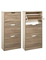 Παπουτσοθήκη MDF φυσικό 60Χ23,3Χ119,5