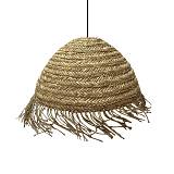 SYROS ΦΩΤΙΣΤΙΚΟ ΟΡΟΦΗΣ SEAGRASS ΦΥΣΙΚΟ 56x56xH30cm