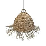 SYROS ΦΩΤΙΣΤΙΚΟ ΟΡΟΦΗΣ SEAGRASS ΦΥΣΙΚΟ 40x40xH27cm