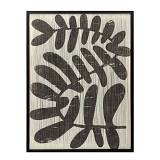 LIVE BOLDLY C ΠΙΝΑΚΑΣ ΞΥΛΟ ΜΑΥΡΟ ΜΠΕΖ ΚΟΡΝΙΖΑ ΜΑΥΡΟ 60x80xH3cm