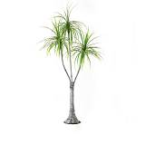 HEMLOCK ΤΕΧΝΗΤΟ ΦΥΤΟ ΣΕ ΓΛΑΣΤΡΑ PE ΠΡΑΣΙΝΟ H160cm