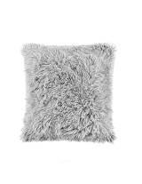 Μαξιλαροθήκη γκρι γούνα 40x40cm