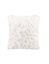 Μαξιλαροθήκη λευκή γούνα 40x40cm