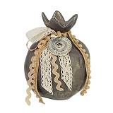 ΣΤΟΛΙΣΜΕΝΟ ΡΟΔΙ ΑΣΗΜI ΠΑΛΑΙΩΜENO ΜΕΓΑΛΟ 11x13cm 1/32ΚΙΒ