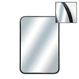 ΚΑΘΡΕΠΤΗΣ ΟΡΘΟΓΩΝΙΟΣ ΕΠΙΤΟΙΧΙΟΣ ΜΑΥΡΟ ΠΛΑΙΣΙΟ ΑΛΟΥΜΙΝΙΟΥ - 40x60x4cm 1/8ΚΙΒ