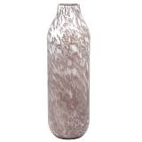 ΒΑΖΟ-ΦΙΑΛΗ ΦΥΣΗΤΟ ΓΥΑΛΙ ΣΟΜΟΝ ME ΛΕΥΚΕΣ ΦΥΣΑΛΙΔΕΣ ΜΕΓΑΛΟ - Φ14.5x44.5cm 1/4KIB