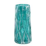 ΒΑΖΟ ΦΥΣΗΤΟ ΓΥΑΛΙ ΤΙΡΚΟΥΑΖ ΘΑΛΑΣΣΑ ΜΕΓΑΛΟ - Φ18x38.5cm 1/4KIB