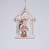 ΞΥΛΙΝΟ ΣΤΟΛΙΔI ΜΕ ΤΑΡΑΝΔΑΚΙ, 9x12cm