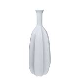 FIBERGLASS ΒΑΖΟ ΛΕΥΚΟ ΠΑΓΟΥ / ΚΑΘΕΤΕΣ ΠΤΥΧΕΣ - Φ34x100cm 1/KIB