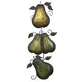 ΜΕΤΑΛΛΙΚΟ ΔΙΑΚΟΣΜΗΤΙΚΟ ΤΟΙΧΟΥ - ΑΧΛΑΔΙΑ 40x97x3cm 4/ΚΙΒ