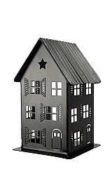 ΜΕΤΑΛΛΙΚΟ ΣΠΙΤΙ ΜΑΥΡΟ 12Χ12,5Χ20ΕΚ