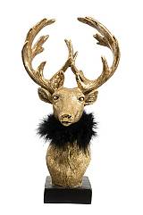 ΧΡΙΣΤΟΥΓΕΝΝΙΑΤΙΚΟΣ ΠΟΛΥΕΣΤΕΡΙΚΟΣ  ΤΑΡΑΝΔΟΣ ΣΕ ΒΑΣΗ  ΧΡΥΣΟΣ ΜΕ ΜΑΥΡΟ ΠΟΥΠΟΥΛΟ   14Χ11Χ26ΕΚ