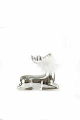 ΚΕΡΑΜΙΚΟΣ ΤΑΡΑΝΔΟΣ ΑΣΗΜΙ ΜΕ ΛΕΥΚΟ ΠΟΥΠΟΥΛΟ 9,5Χ11Χ4ΕΚ