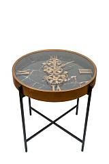 ΡΟΛΟΙ ΜΕΤΑΛΛΙΚΟ ΤΡΑΠΕΖΙ ΧΡΥΣΟ ΜΑΤ ΜΕ ΜΑΥΡΟ 64Χ64Χ67ΕΚ