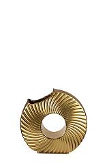 ΜΕΤΑΛΛΙΚΟ ΒΑΖΟ ΚΟΦΤΟ ΧΡΥΣΟ 31Χ11,5Χ29,5ΕΚ